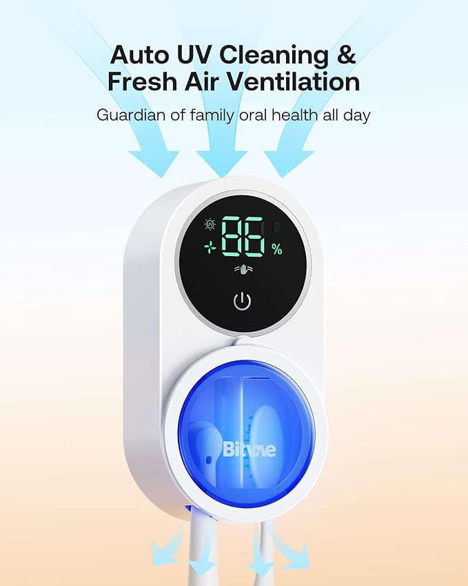 Pure Brush™ – Advanced UV Toothbrush Sanitizer